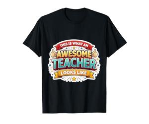 Voici à Quoi Ressemble Un Enseignant génial Un éducateur Amusant T-Shirt