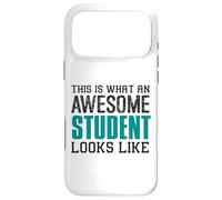 Voici à Quoi Ressemble Un étudiant génial Funny School Coque pour iPhone 17 Pro Max