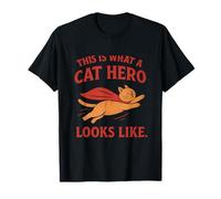 Voici à quoi ressemble un héros de chat T-Shirt