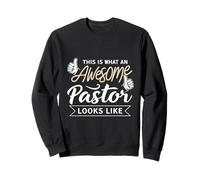 Voici à Quoi Ressemble Un Pasteur génial Sermon Church Sweatshirt