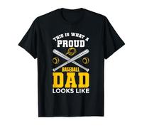 Voici à Quoi Ressemble Un père de Baseball Père de Baseball T-Shirt Graphique avec Valeur