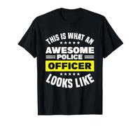 Voici à Quoi Ressemble Un Policier génial T-Shirt