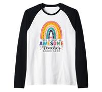 Voici à Quoi Ressemble Un Professeur génial Un Professeur Plein d'humour Manche Raglan
