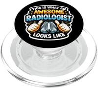 Voici à Quoi Ressemble Un radiologue génial, Docteur drôle PopSockets PopGrip pour MagSafe