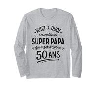 Voici à Quoi Ressemble Un Super Papa de 50 Ans Manche Longue
