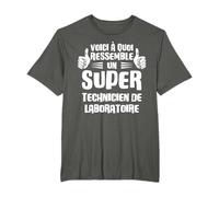 Voici à Quoi Ressemble un Super Technicien de laboratoire T-Shirt
