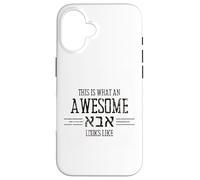 Voici à Quoi Ressemble Une Superbe Chemise hébraïque Abba pour Papa Coque pour iPhone 16
