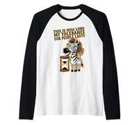 Voici Combien de Temps Dure ma tolérance pour Les Gens Meme Rasta Manche Raglan