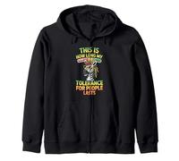 Voici Combien de Temps Dure ma tolérance pour Les Gens Meme Rasta Sweat à Capuche