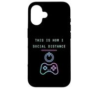 Voici Comment Je Fais de la Distance Sociale sur Console de Jeu Coque pour iPhone 16