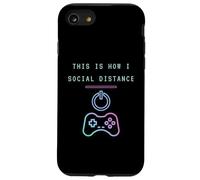Voici Comment Je Fais de la Distance Sociale sur Console de Jeu Coque pour iPhone SE (2020) / 7/8