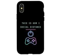 Voici Comment Je Fais de la Distance Sociale sur Console de Jeu Coque pour iPhone X/XS