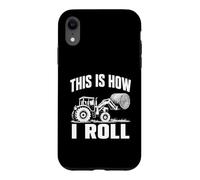 Voici Comment Je Fais Rouler Funny Farmer Tractor Hay Bale Coque pour iPhone XR