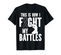 Voici comment je lutte contre le mélanome du cancer de la peau T-Shirt