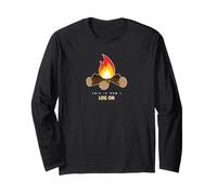 Voici Comment Je me connecte - Feu de Camp et de Camping Manche Longue