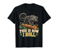 Voici Comment Je Roule Binturong Lover Wildlife Animal T-Shirt Graphique avec Valeur
