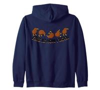 Voici Comment Je Roule Kiwi New Zealand Kiwi Bird Sweat à Capuche