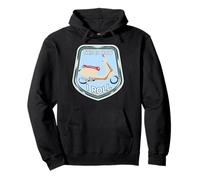 Voici Comment Je Roule Style Scoot rétro drôle Sweat à Capuche