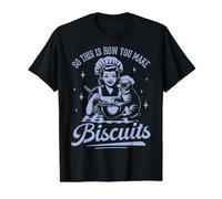 Voici Comment Vous Faites des Biscuits Funny Meme Cat Baking T-Shirt Graphique avec Valeur