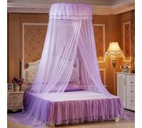 Voici et Voila Ciel de Lit Fille Moustiquaire Princesse Lit Ciel de Lit Adulte Rose Moustiquaire Lit Décoration Fille Chambre Princesse Tente Ciel Lit Bébé