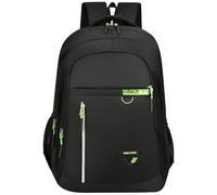 Voici et Voila Sac à Dos Enfant Garcon Fille Sac à Dos Secondaire Garcon Sac Ecolier Enfant Cartable Etanche College Lycee Sac PC Business Voyage 14'' Noir 24x34x49cm