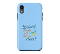 Voici, Je Fais Toutes Choses Nouvelles Coque pour iPhone XR