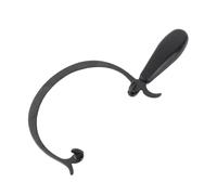Voici la traduction directe en français : Cadre de scie à bijoux ZenithAur Alloy en forme courbée avec poignée en caoutchouc