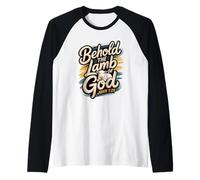 Voici l'agneau de Dieu (Jean 1:29) Manche Raglan