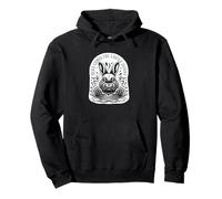 Voici l'art de Pâques mignon lapin de vacances de printemps Sweat à Capuche