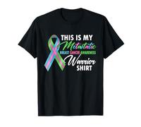 Voici ma guerrière de Sensibilisation au Cancer du Sein métastatique T-Shirt