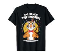 Voici Mon Costume de Tigre - Fin de Discussion Carnaval T-Shirt