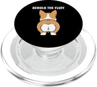 Voici The Fluff Corgi Funny Dog Lover PopSockets PopGrip pour MagSafe