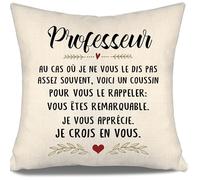 Voici un coussin pour vous le rappeler Vous êtes remarquable Housses de coussin pour Professeurs Anniversaire Journée des enseignants Cadeau de Noël Appréciation des enseignants Cadeau de fin d'études