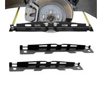 Voici un titre de produit raffiné suivant votre format : outil d'alignement avant, plaques de mesure de pneus, kit d'étalonnage robuste, construction en fer de précision