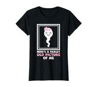 Voici une très vieille photo de moi Sperme Drôle Meme pour elle T-Shirt