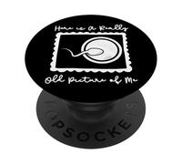 Voici Une très Vieille Photo de Moi sperme Sarcastique PopSockets PopGrip Adhésif