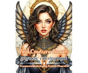 void couture angels: Celestial Fashion Portraits in Shadow & Starlight