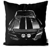 VOID Eleanor Oreiller avec Motif taie d'oreiller Housse Outdoor Indoor Muscle Car Mustang, Kissen Größe:60 x 60 cm