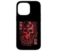 Void Mecha Skull Retro Cyberpunk Goth Techwear Esthétique Coque pour iPhone 14 Pro Max