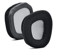 Void RGB defean Coussinets de rechange compatibles avec casque de jeu Corsair Void RGB Elite USB de qualité supérieure, mousse antibruit haute densité (noir et gris)