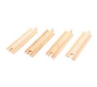 Voie droite de taille moyenne, lot de 4 pièces G