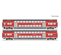 Roco 6200145 Lot de 2 wagons à deux étages H0 de la DB AG