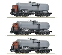 Voie H0 Roco 6600062 - Ensemble De 3 Pièces : Wagon-Citerne, DRG Neuf OVP