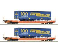 Voie H0 Roco 6600064 - Set De 2 Pièces : Camions T5, Wascosa LKW Walter Neuf OVP