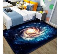 Voie Lactée Planète Fantaisie Ciel Étoilé Paysage Tapis Salon Tapis Chambre Tapis Enfants Tapis 3D Imprimé Doux Flanelle Tapis - Polyester Doux Au Toucher Facile À Nettoyer -1309496782