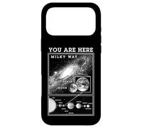 Voie lactée Système Solaire Terre Vous êtes Ici Astronomie Science Coque pour iPhone 17 Pro Max