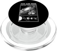Voie lactée Système Solaire Terre Vous êtes Ici Astronomie Science PopSockets PopGrip pour MagSafe