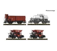 Voie N Fleischmann 6660120 - 4-tlg. Jeu : Marchandises,DRG Neuf Emballage Scellé