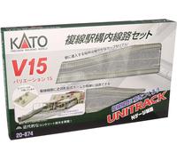 Voie N - Kato Unitrack Ensemble De Rails V15 20874 Neu