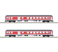 MiniTrix 18258 Lot de 2 voitures de voyageurs RE 7 ReiserTexpress Murgtaler de la DB AG